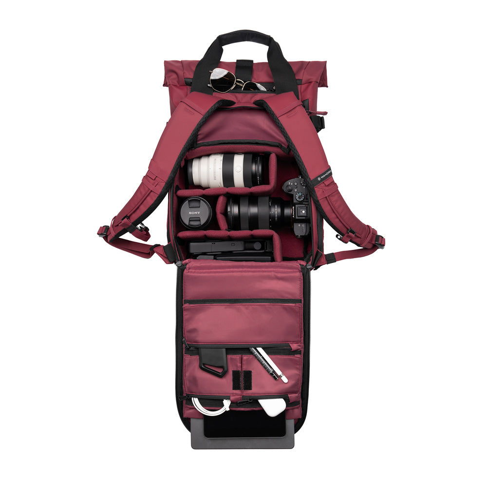 WANDRD PRVKE 31L Rhone Burgundy Photo Bundle V4 - vue 2
