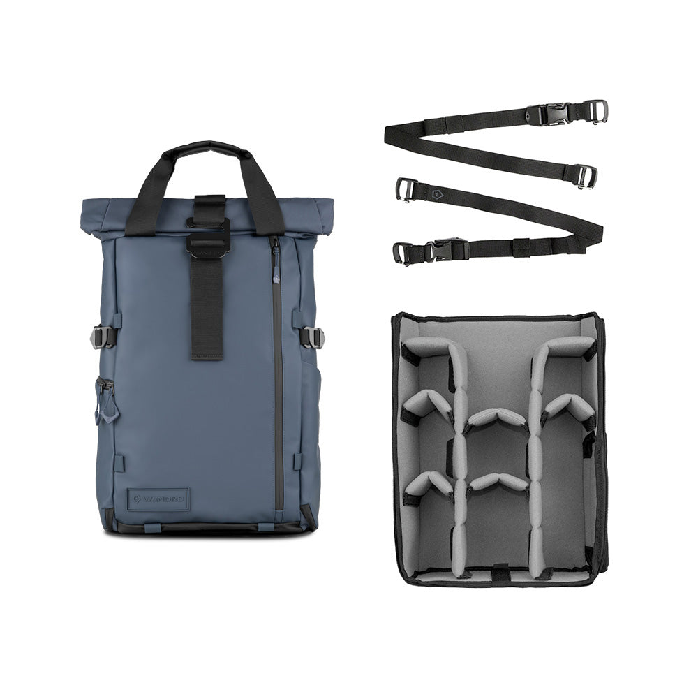 WANDRD PRVKE 31L Aegean Blue Pro Photography Bundle V4 - vue 1
