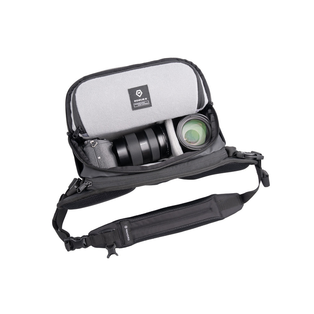 WANDRD ROGUE Sling 6L Noir V2 - vue 2