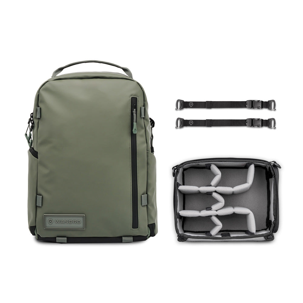 WANDRD PRVKE 21 Zip Photo Bundle Wasatch Green - vue 1