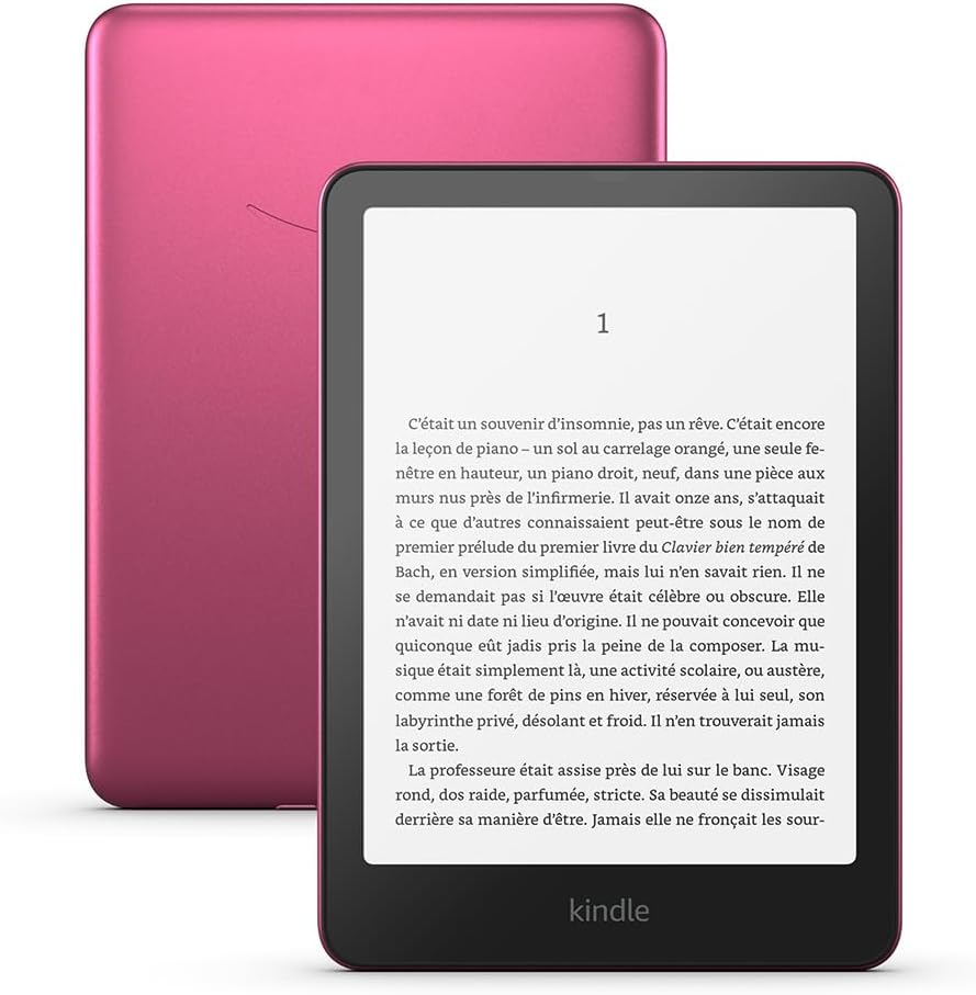 KINDLE - Liseuse - Paperwhite Signature Edition 32 Go Rose métallisé