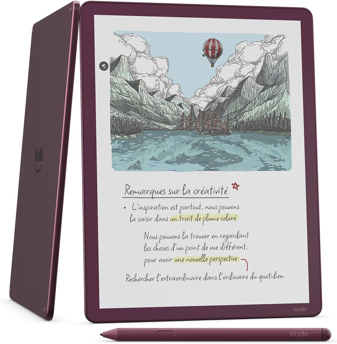 KINDLE - Liseuse couleur avec écriture - Scribe Colorsoft 64 Go Figue