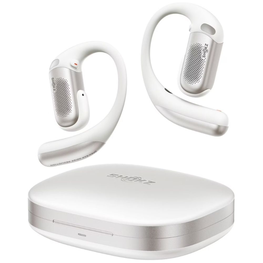 SHOKZ - Écouteurs à oreilles libres - OpenFit Pro Blanc