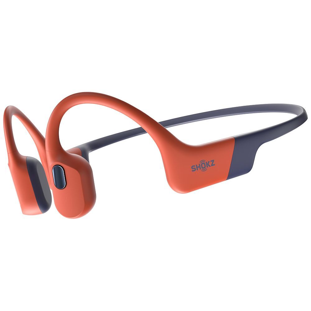 SHOKZ - Casque sans fil à oreilles libres OpenSwim Pro - Rouge