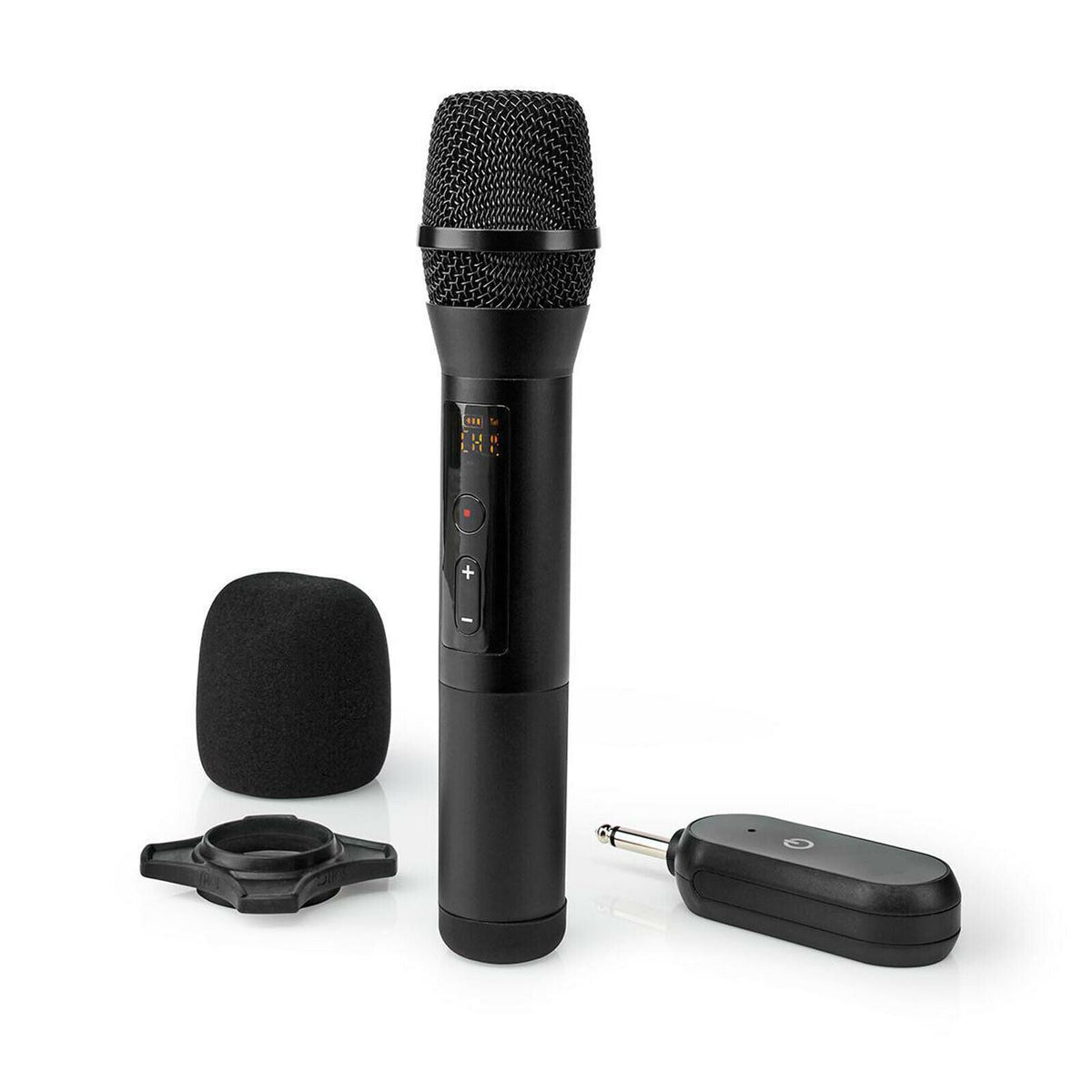 NEDIS - Kit microphone sans fil 20 canaux - MPWL200BK