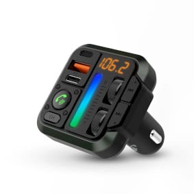 NEDIS - Transmetteur FM Bluetooth pour voiture PD 20 W - CATR2024BK