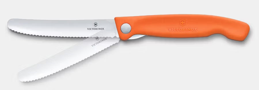 VICTORINOX - Couteau de pique-nique - Swiss Classic 11 cm orange