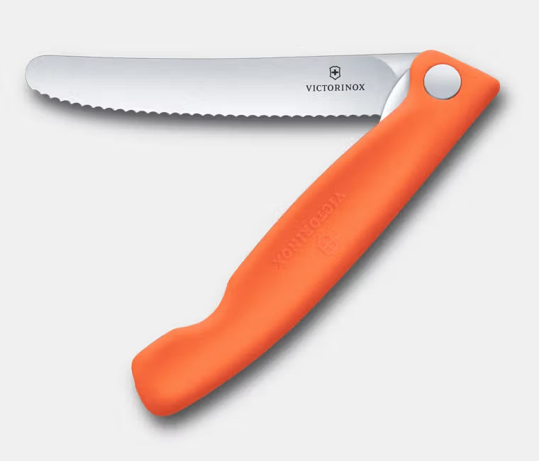 VICTORINOX - Couteau de pique-nique - Swiss Classic 11 cm orange