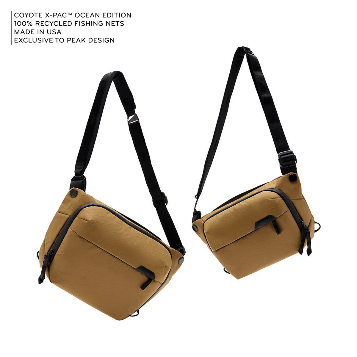 Peak Design Everyday Sling 3L – Coyote - vue 2