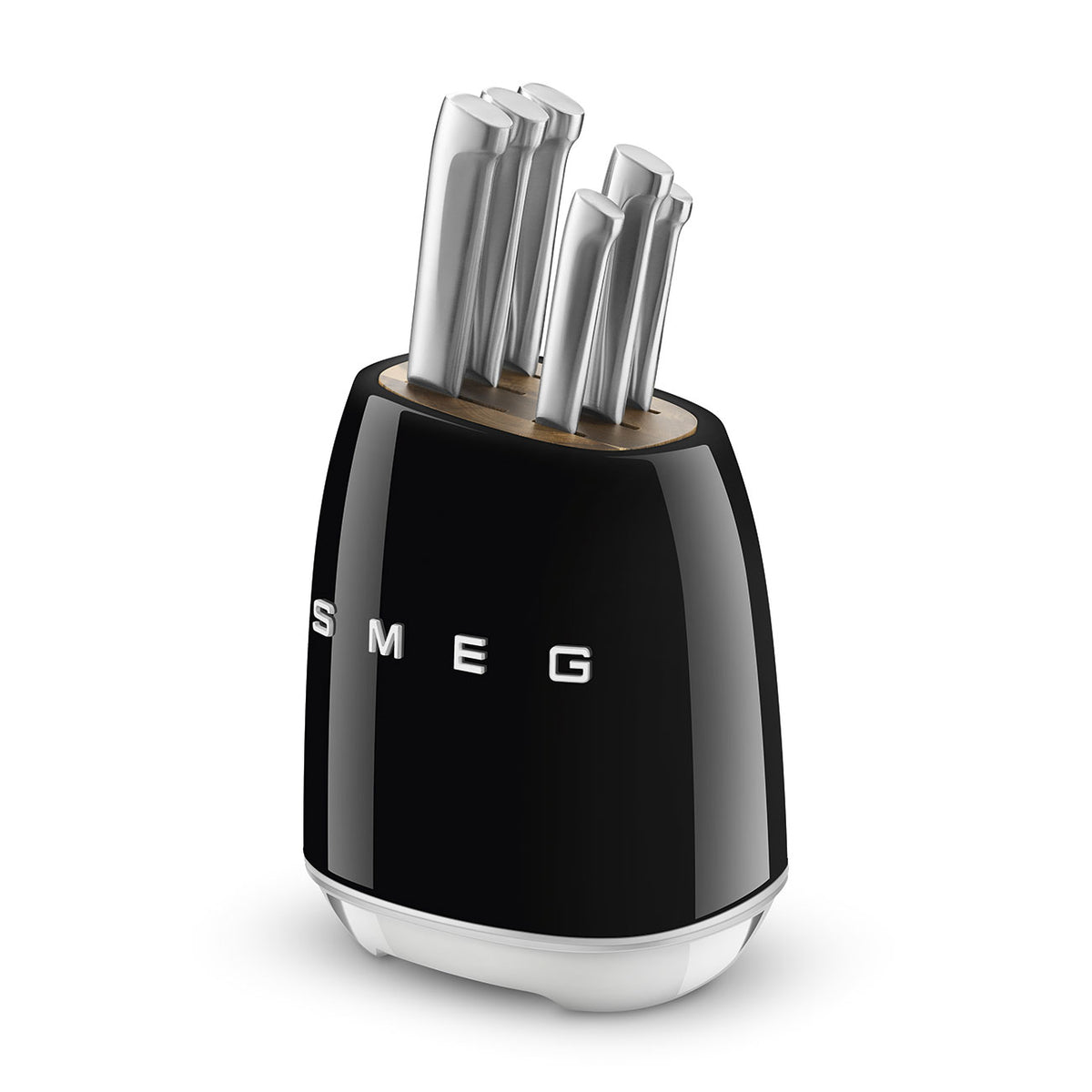 SMEG - Bloc de couteaux Noir - KBSF02BL