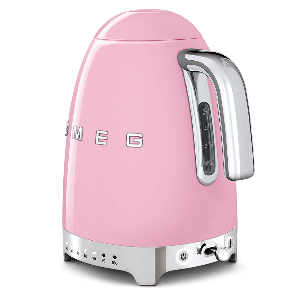 SMEG - Bouilloire à température réglable Rose - KLF04PKEU
