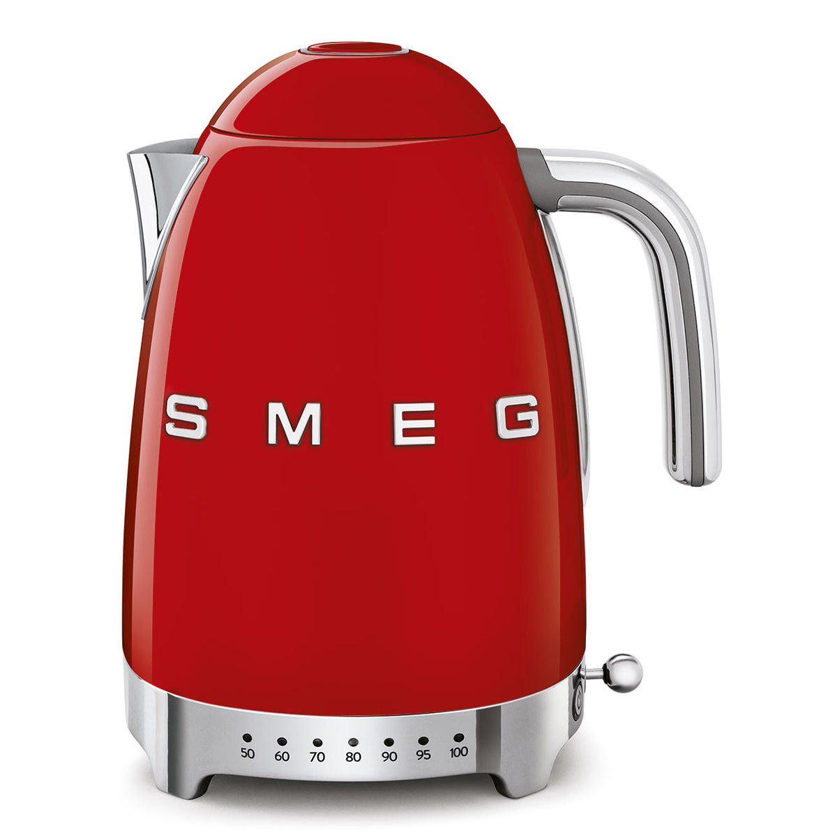 SMEG - Bouilloire à température réglable Rouge - KLF04RDEU