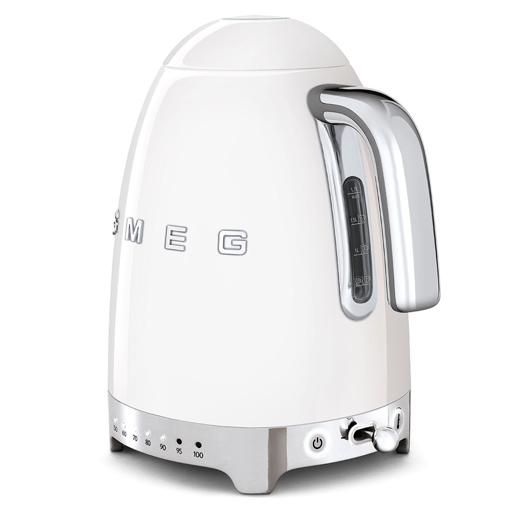 SMEG - Bouilloire à température réglable Blanc - KLF04WHEU