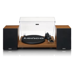 LENCO - Platine vinyle Bluetooth avec 2 enceintes externes - LS-480WD