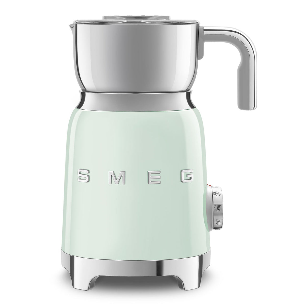 SMEG - Chocolatière / Mousseur à lait Vert d'eau - MFF11PGEU