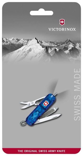 VICTORINOX - Signature Lite - Bleu transparent - vue 2