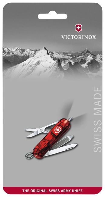 VICTORINOX - Signature Lite - Rouge transparent - vue 2