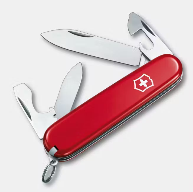 VICTORINOX - Couteau de poche - Recruit rouge