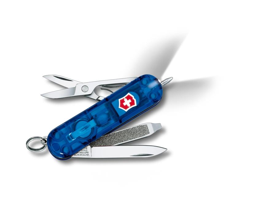 VICTORINOX - Signature Lite - Bleu transparent - vue 1