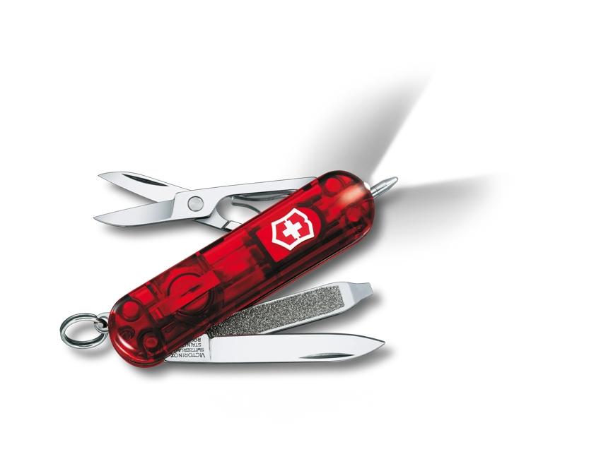VICTORINOX - Signature Lite - Rouge transparent - vue 1