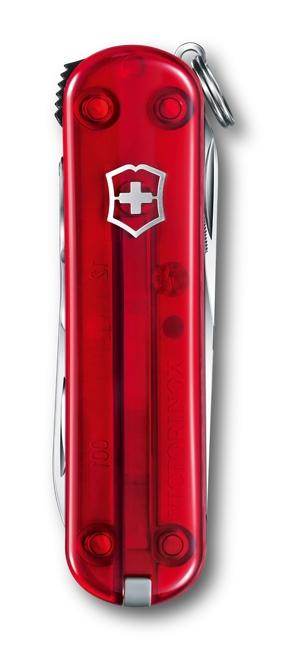 VICTORINOX - Nail Clip 580 - Rouge transparent - vue 2