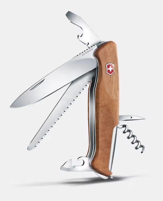 VICTORINOX - Couteau de poche - Ranger 55 Wood