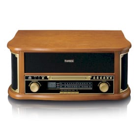 LENCO - Platine vinyle rétro multifonction Bluetooth/CD/cassette - TCD-2551WD