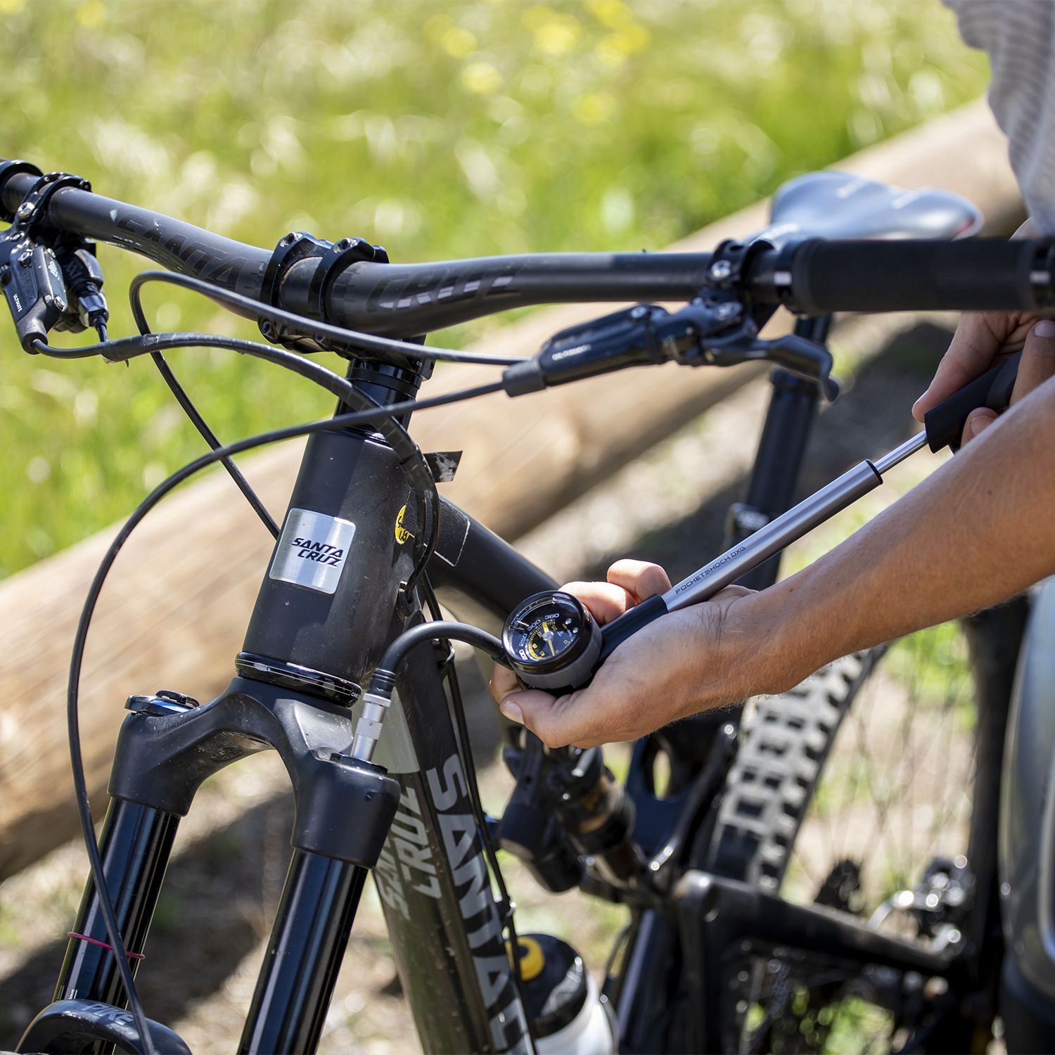 TOPEAK - Pompe amortisseur - Pocket Shock DXG