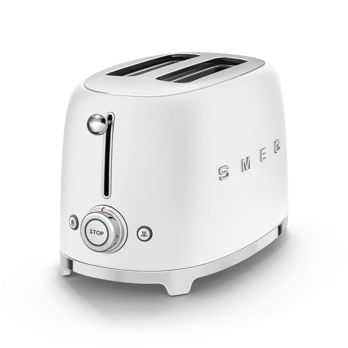 SMEG - Grille-pain 2 tranches Blanc mat - TSF01WHMEU