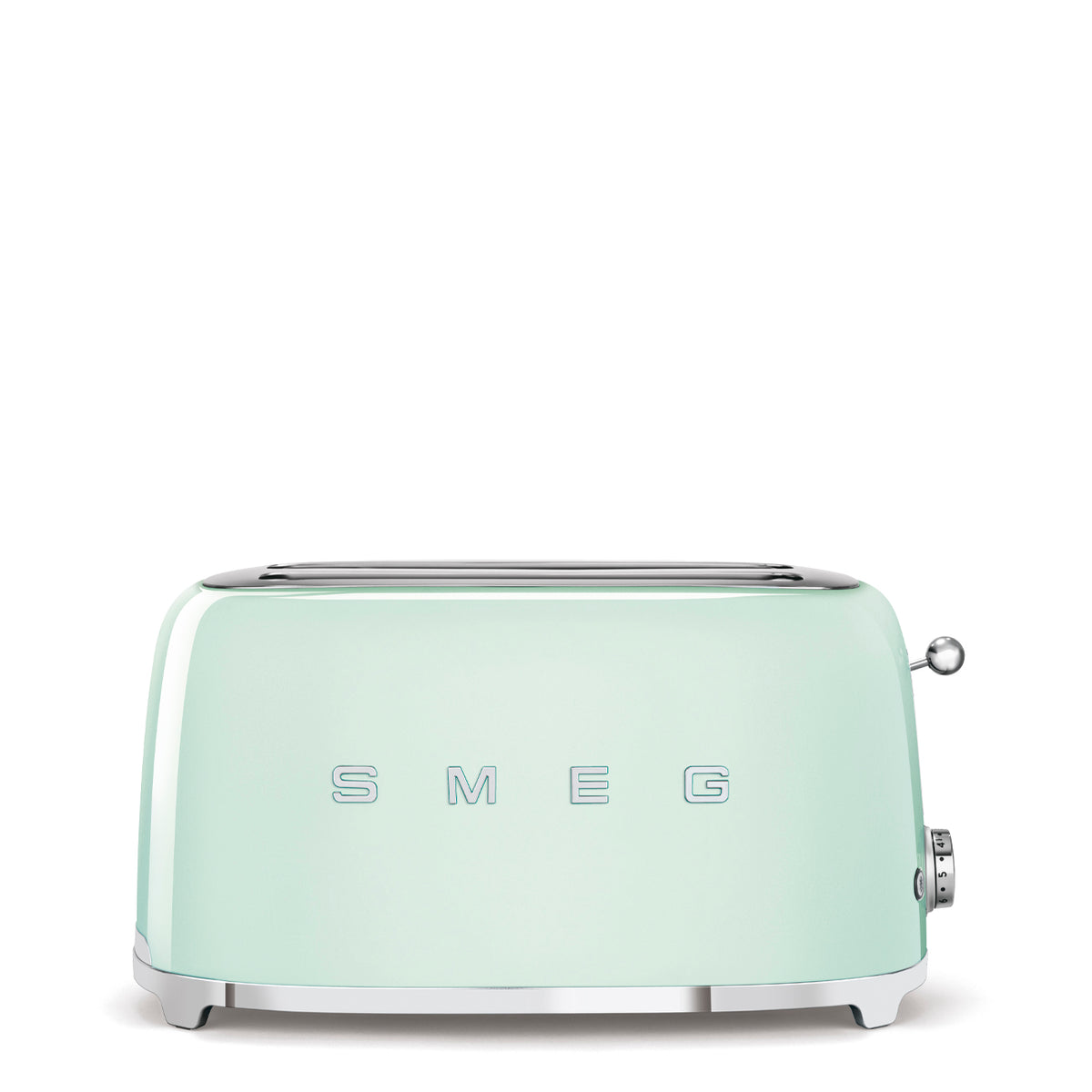 SMEG - Grille-pain 4 tranches Vert d'eau - TSF02PGEU