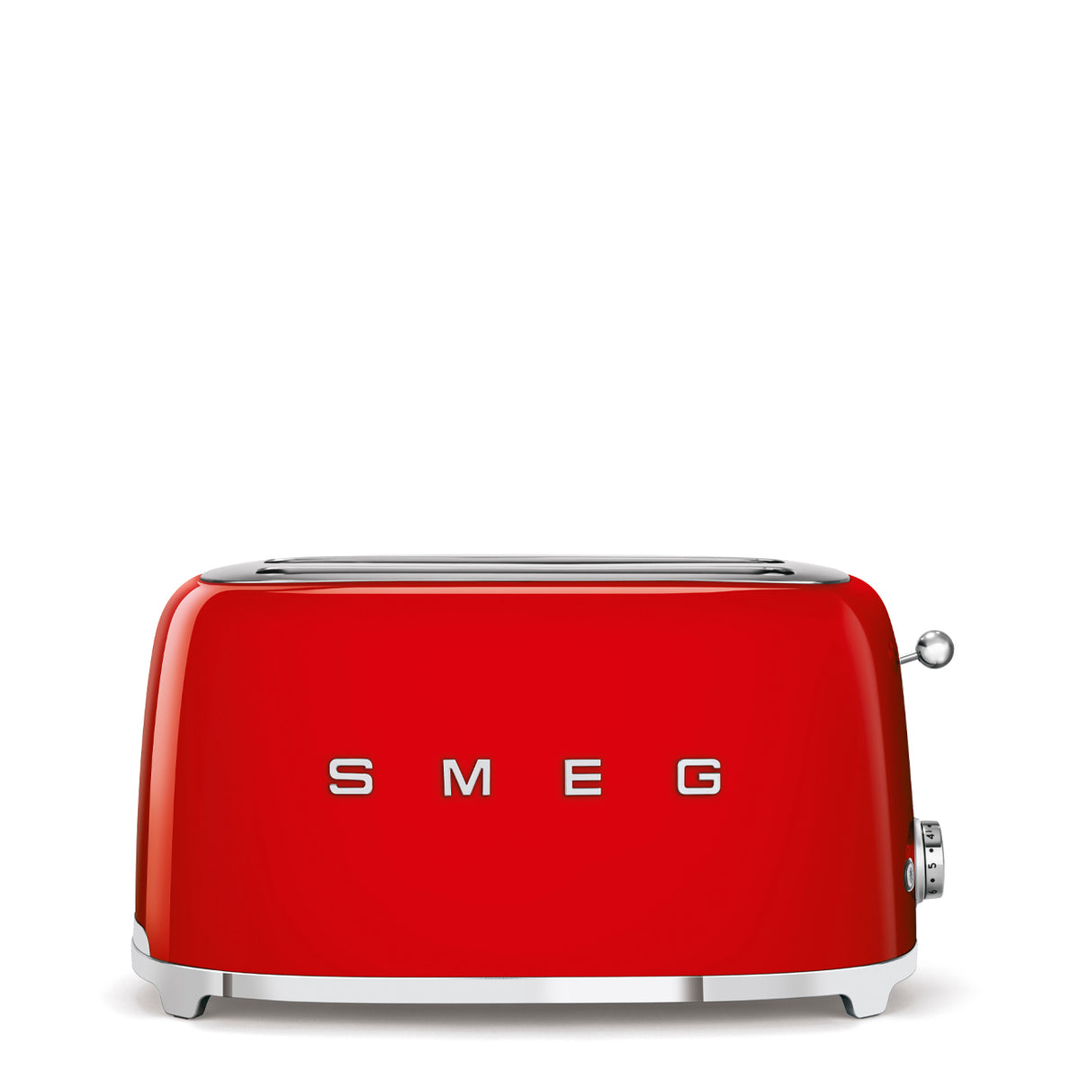 SMEG - Grille-pain 4 tranches Rouge - TSF02RDEU