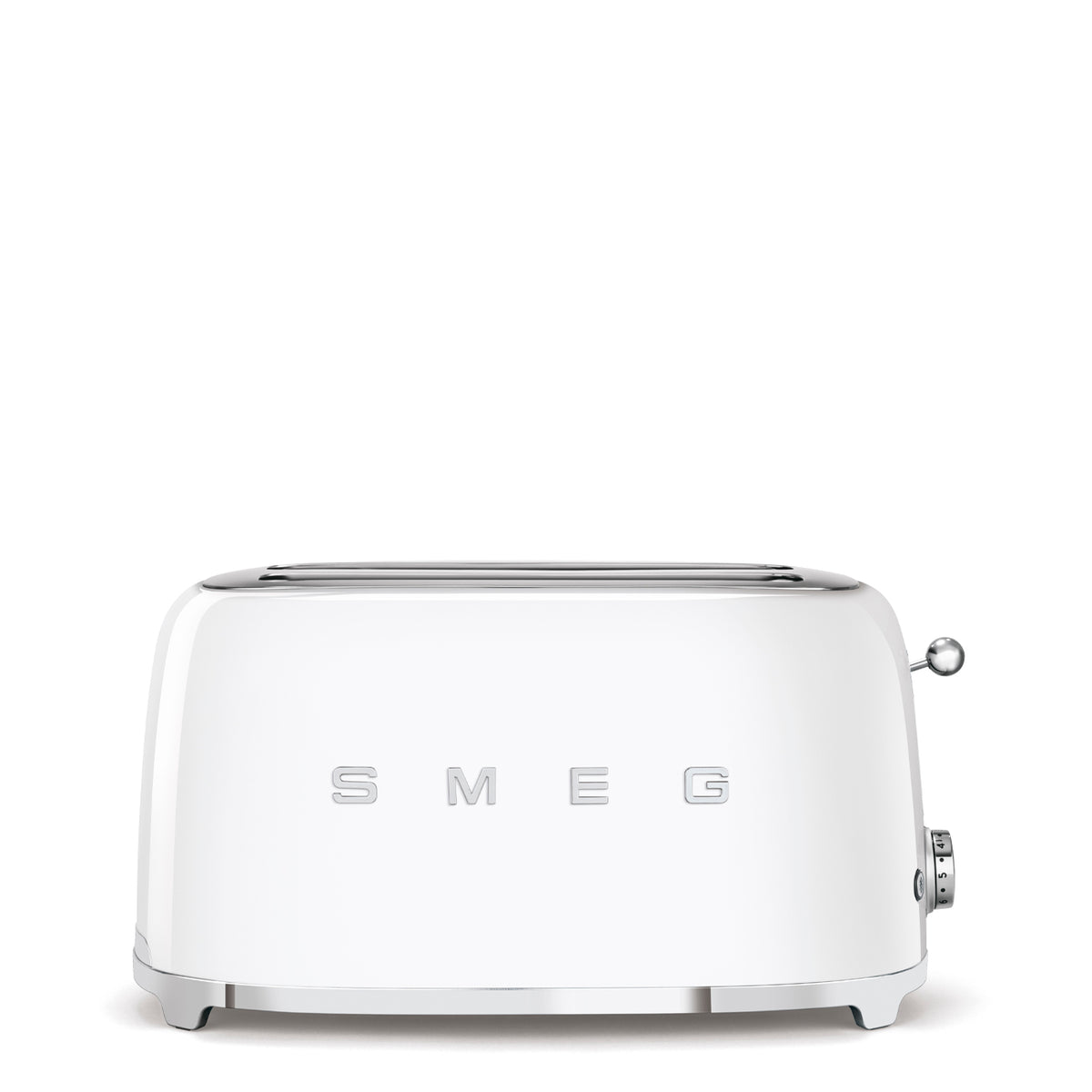 SMEG - Grille-pain 4 tranches Blanc - TSF02WHEU
