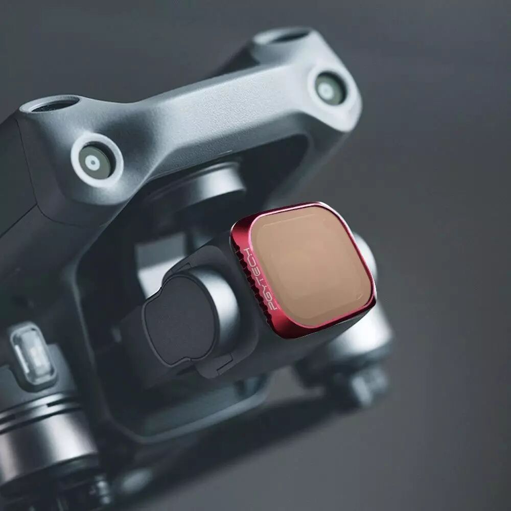 Filtre UV PGYTECH monté sur DJI Air 2S