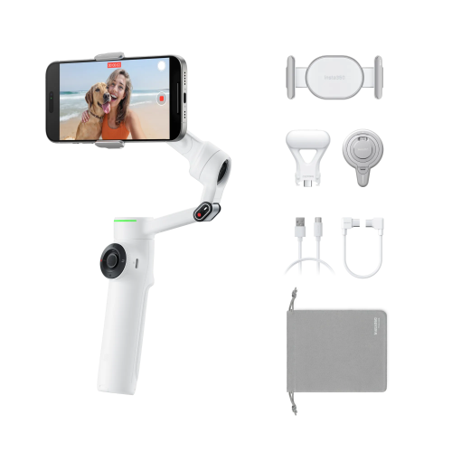 INSTA360 - Flow 2 Pro Creator Bundle - Blanc