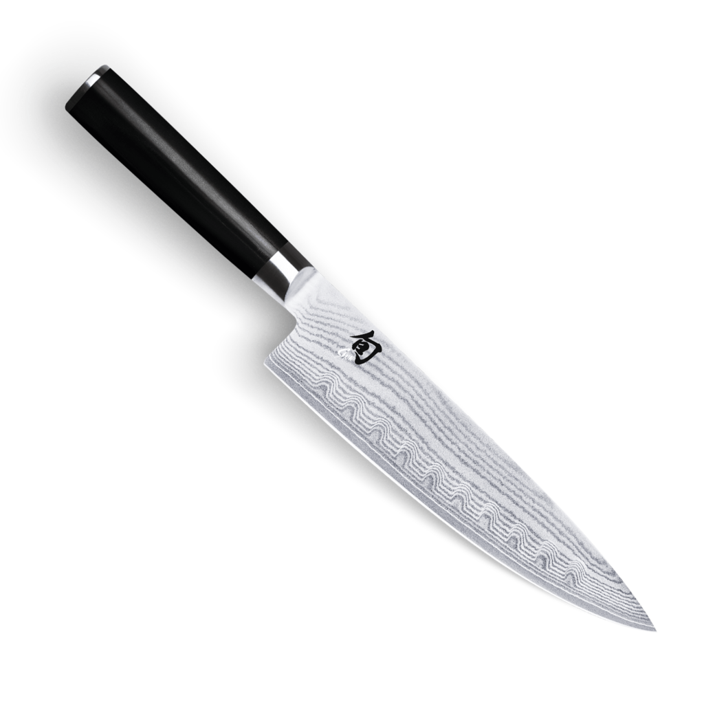 KAI – Couteau de Chef à lame alvéolée 20 cm – Série Shun Classic
