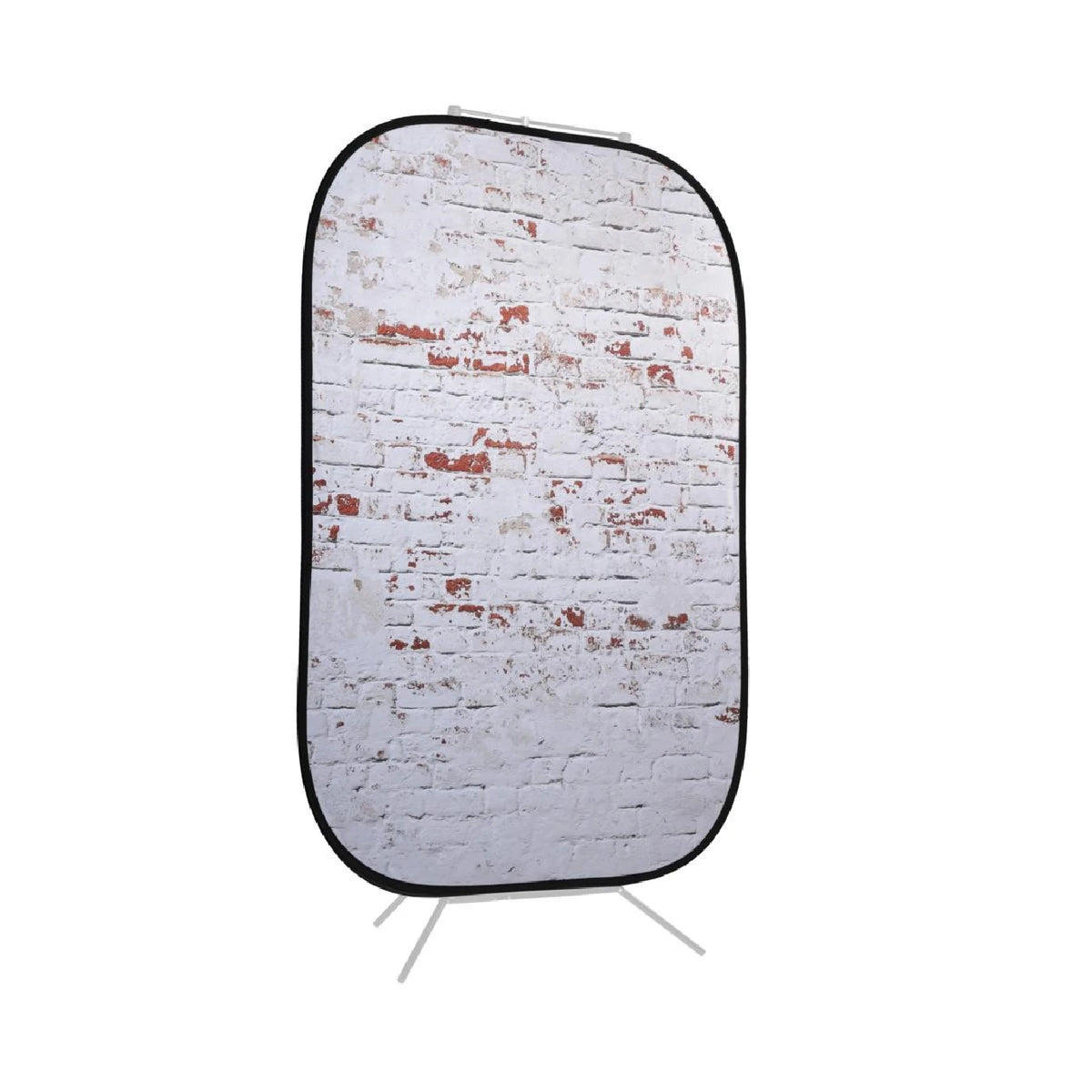 Manfrotto Fond pliable 1.5 x 2.1m Urban Brique Rouge/Blanche - vue 2