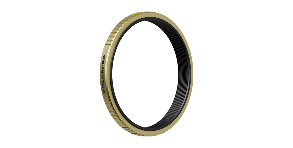 PolarPro Fujifilm X100VI Filter Adapter Raw Brass
