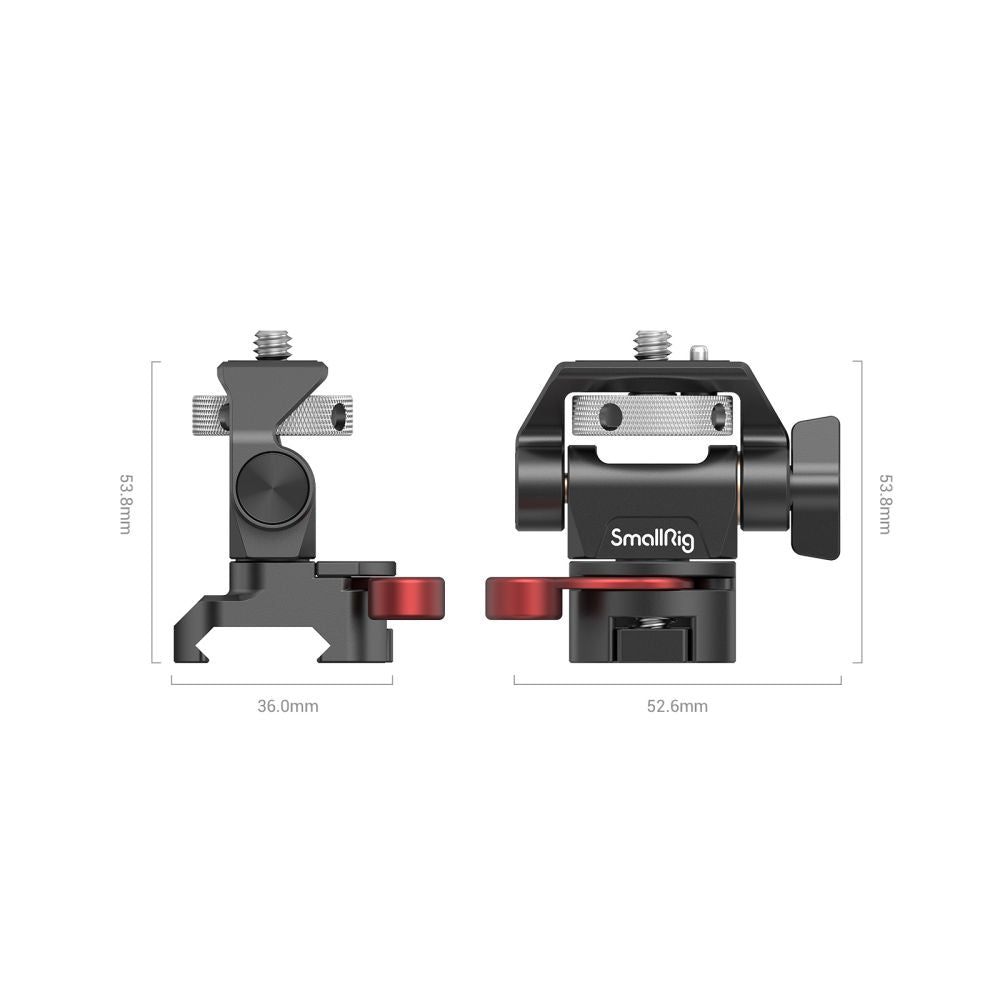 SmallRig 2906B NATO Monitor Mount - vue 2