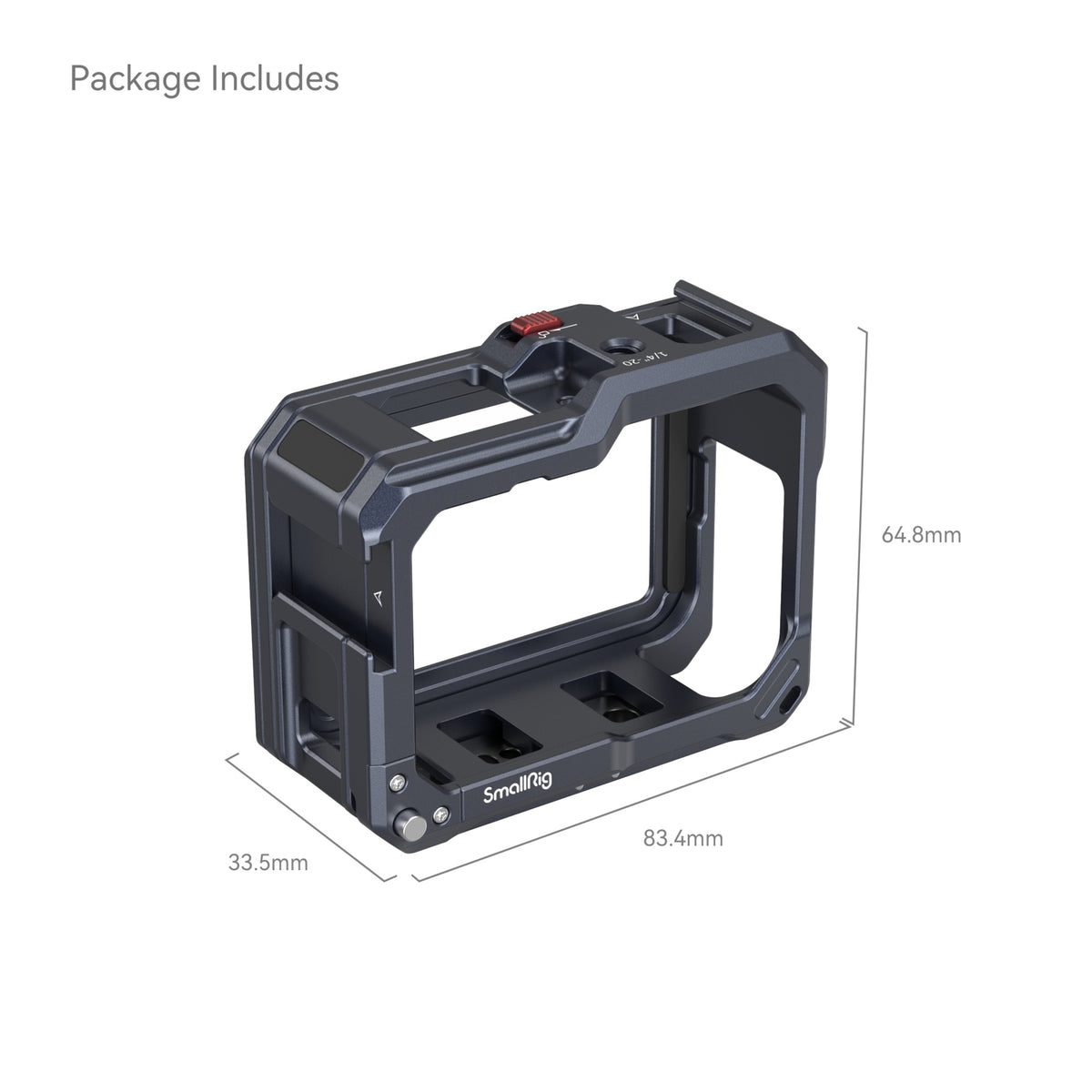 SmallRig 3084C GoPro Cage - vue 2