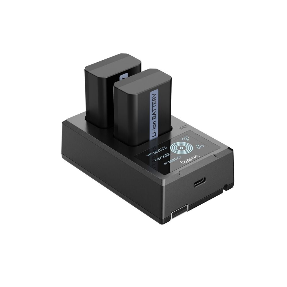 SmallRig 3818 NP-FW50 Battery Charger Kit - vue 1