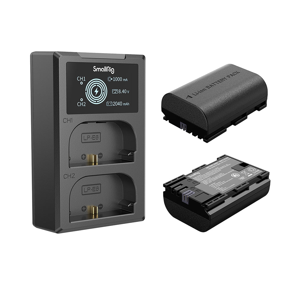 SmallRig 3821 LP-E6NH Battery Charger Kit - vue 2