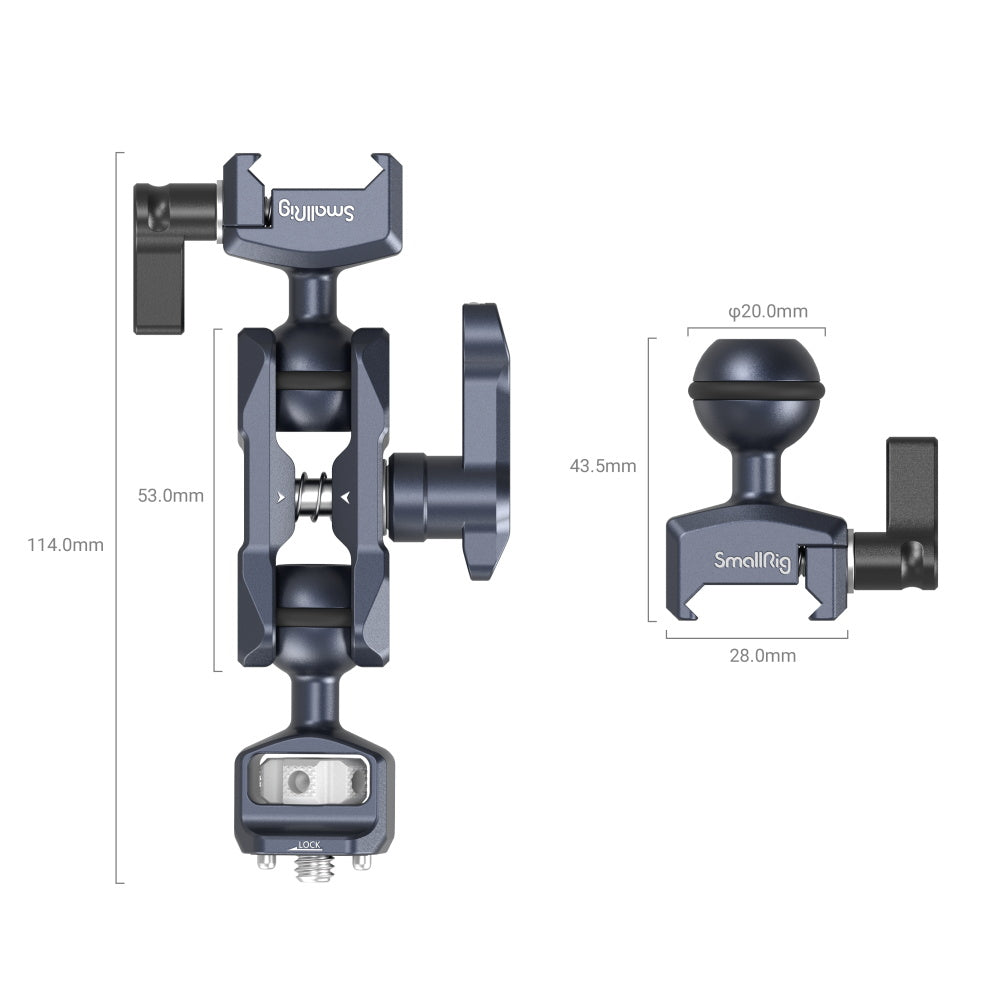 SmallRig 3875 Magic Arm NATO - vue 2