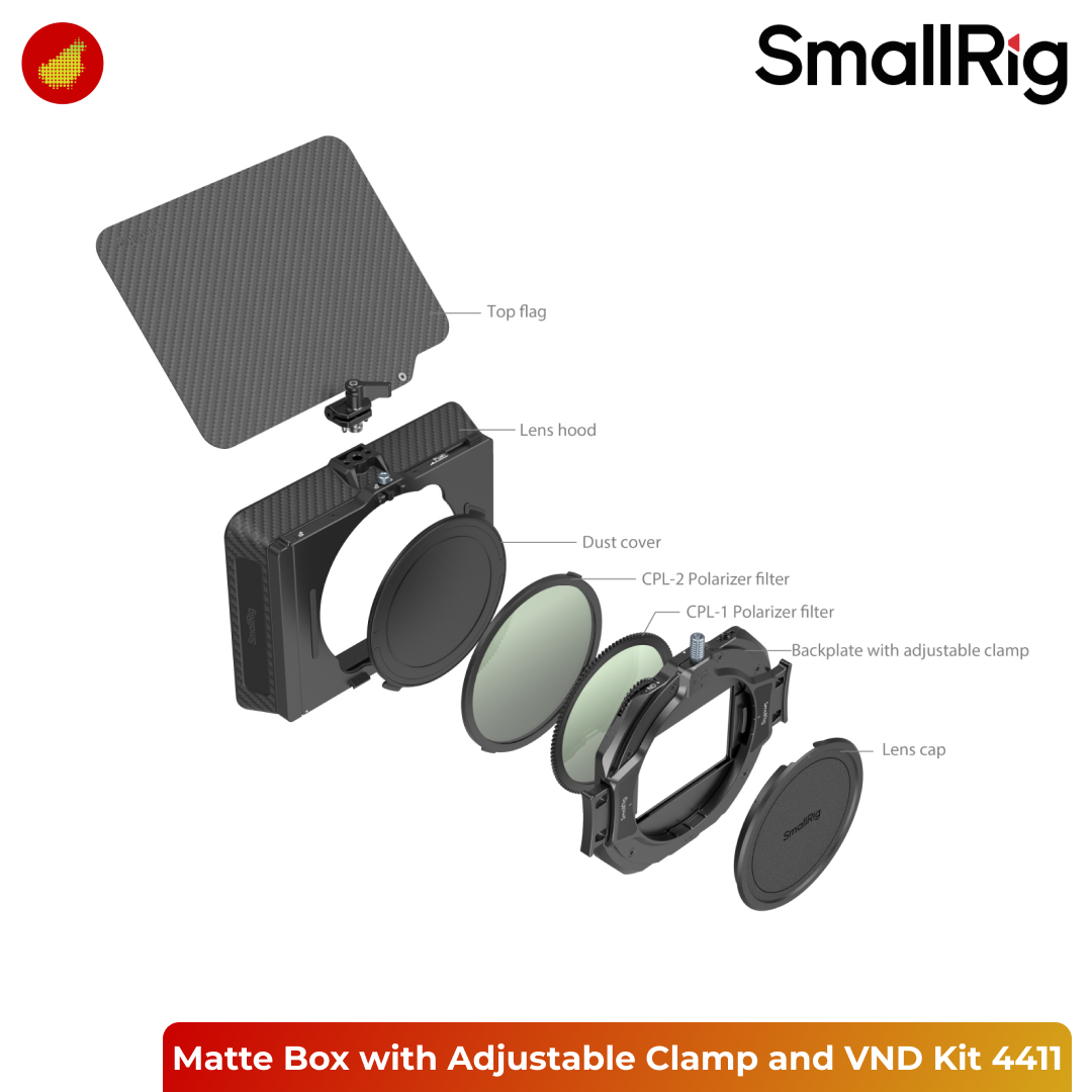 SmallRig 4411 Matte Box avec kit VND - vue 2